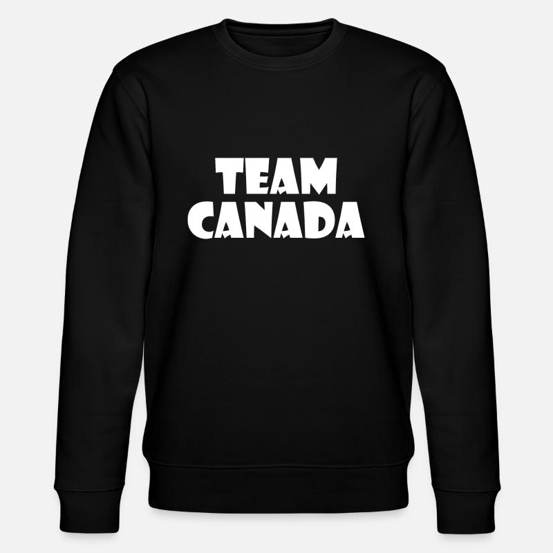 Team canada - Sweat bio CHANGER Stanley/Stella Unisexe - noir