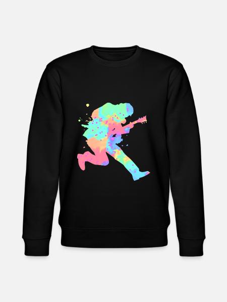 Guitarist - Stanley/Stella CHANGER Unisex Organic Sweatshirt - black