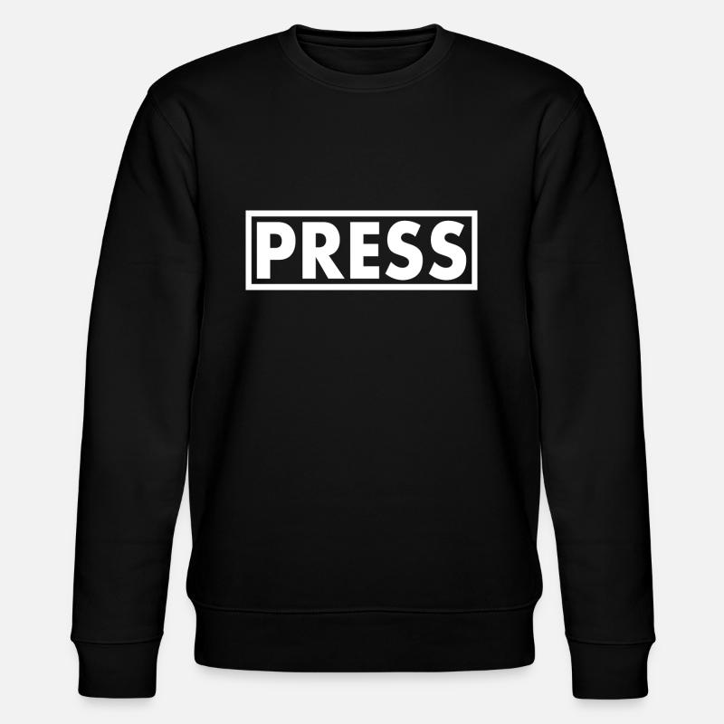 Press - Sweat bio CHANGER Stanley/Stella Unisexe - noir