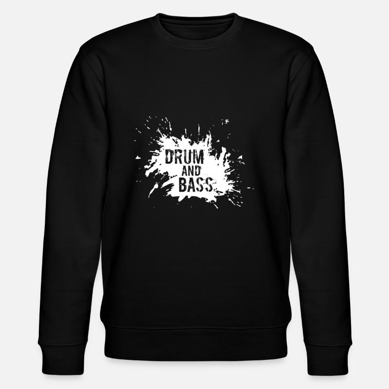 Drum and Bass - Stanley/Stella Unisex Bio-Sweatshirt CHANGER  - Schwarz