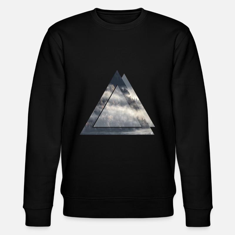 triangle - Sweat bio CHANGER Stanley/Stella Unisexe - noir