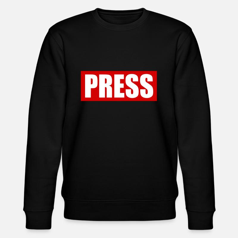 Press - Stanley/Stella Unisex Bio-Sweatshirt CHANGER  - Schwarz