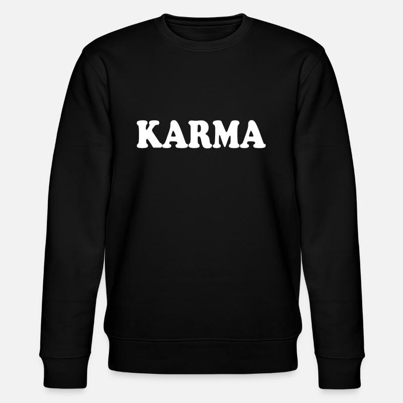 Karma - Stanley/Stella Unisex Bio-Sweatshirt CHANGER  - Schwarz