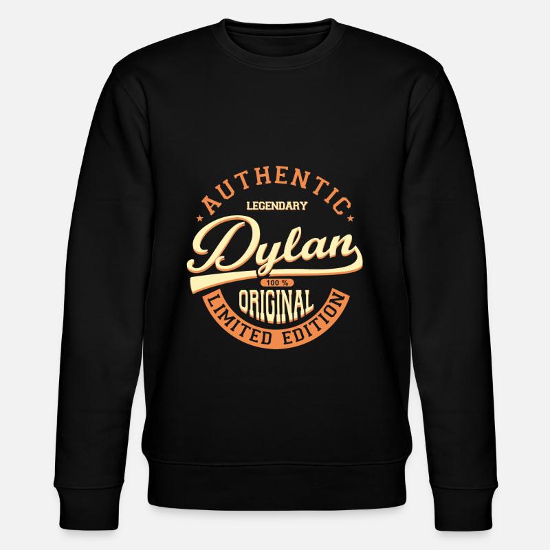 DYlAN Tshirt personnalisé cadeau Dylan - Sweat bio CHANGER Stanley/Stella Unisexe - noir