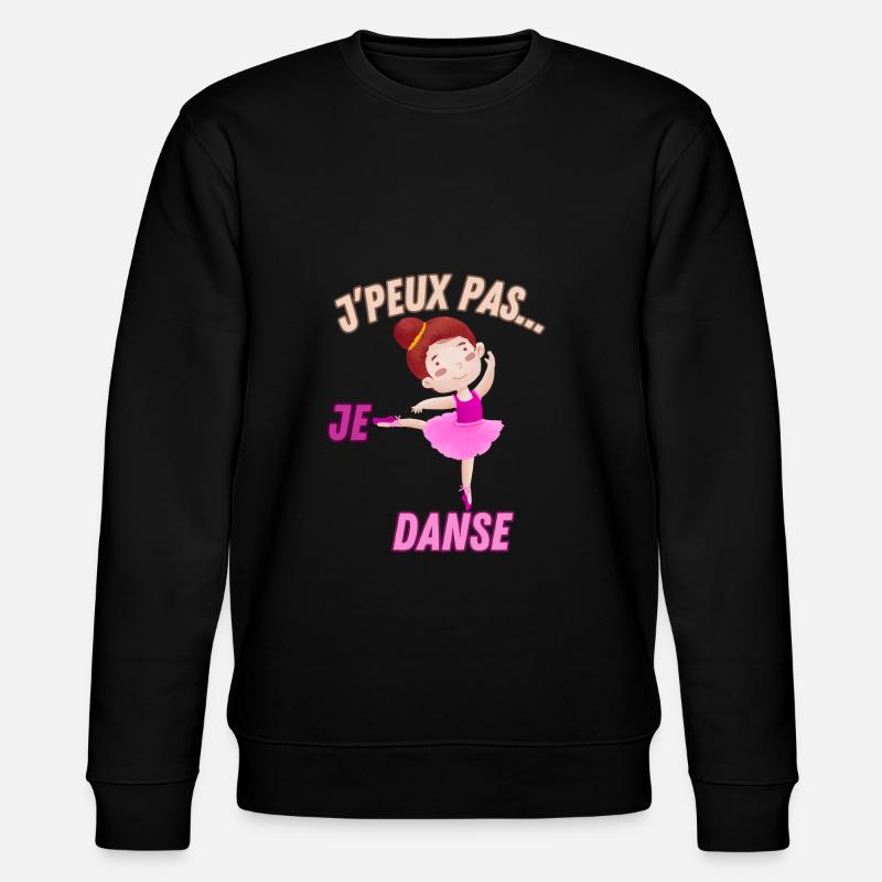 j'peux pas...je danse - Sweat bio CHANGER Stanley/Stella Unisexe - noir