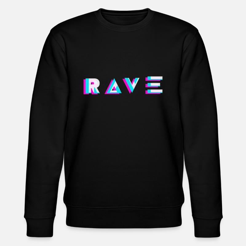 Festival Techno Cadeau Rave - Sweat bio CHANGER Stanley/Stella Unisexe - noir
