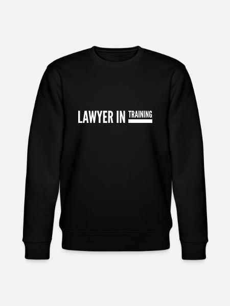 Lawyer In Training - Stanley/Stella CHANGER Unisex Organic Sweatshirt - black