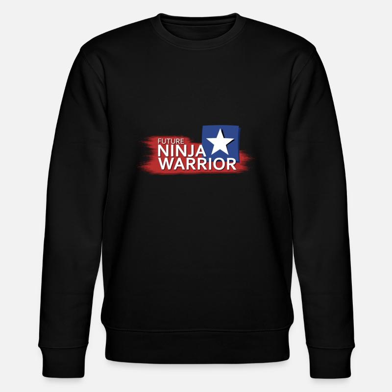 Future Ninja Warrior - Stanley/Stella Unisex Bio-Sweatshirt CHANGER  - Schwarz