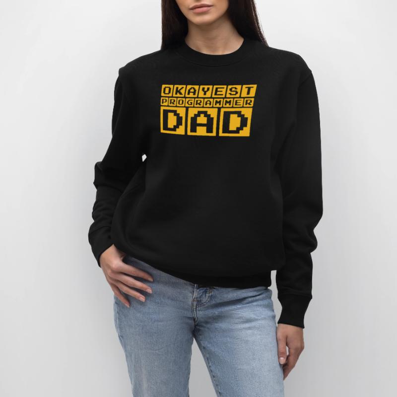 Average Programmer Dad Stanley/Stella CHANGER Unisex Organic Sweatshirt