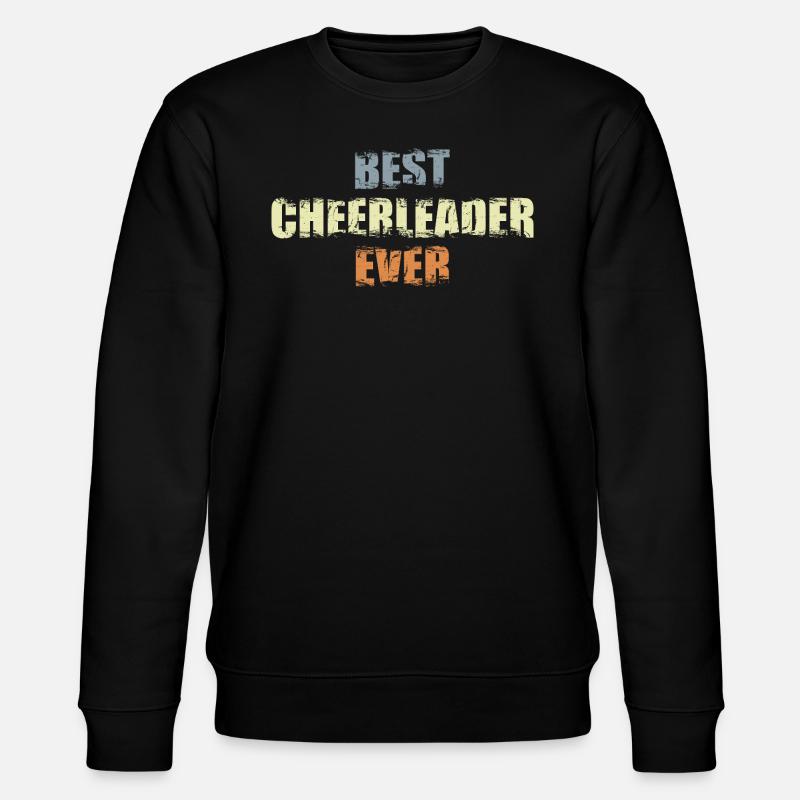 Cheerleaderin - Stanley/Stella Unisex Bio-Sweatshirt CHANGER  - Schwarz
