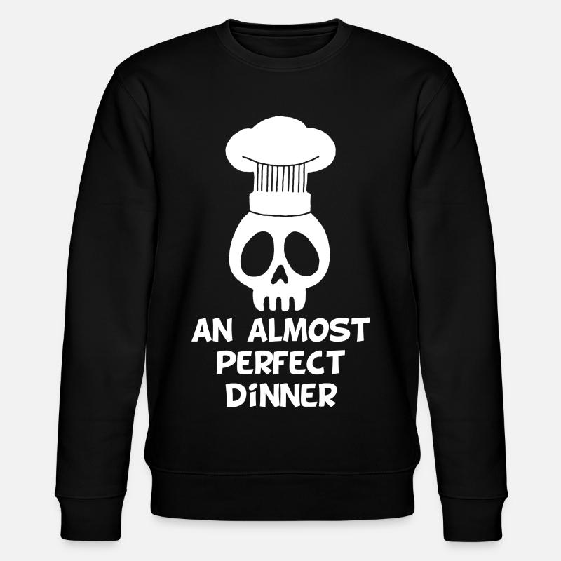 An almost perfect dinner - Stanley/Stella CHANGER Unisex Organic Sweatshirt - black
