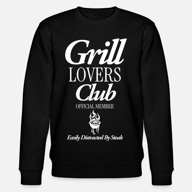 Grillen - Stanley/Stella Unisex Bio-Sweatshirt CHANGER - Schwarz
