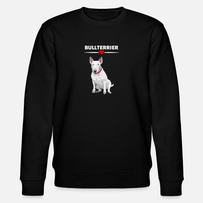Bull terrier - Stanley/Stella CHANGER Unisex Organic Sweatshirt - black