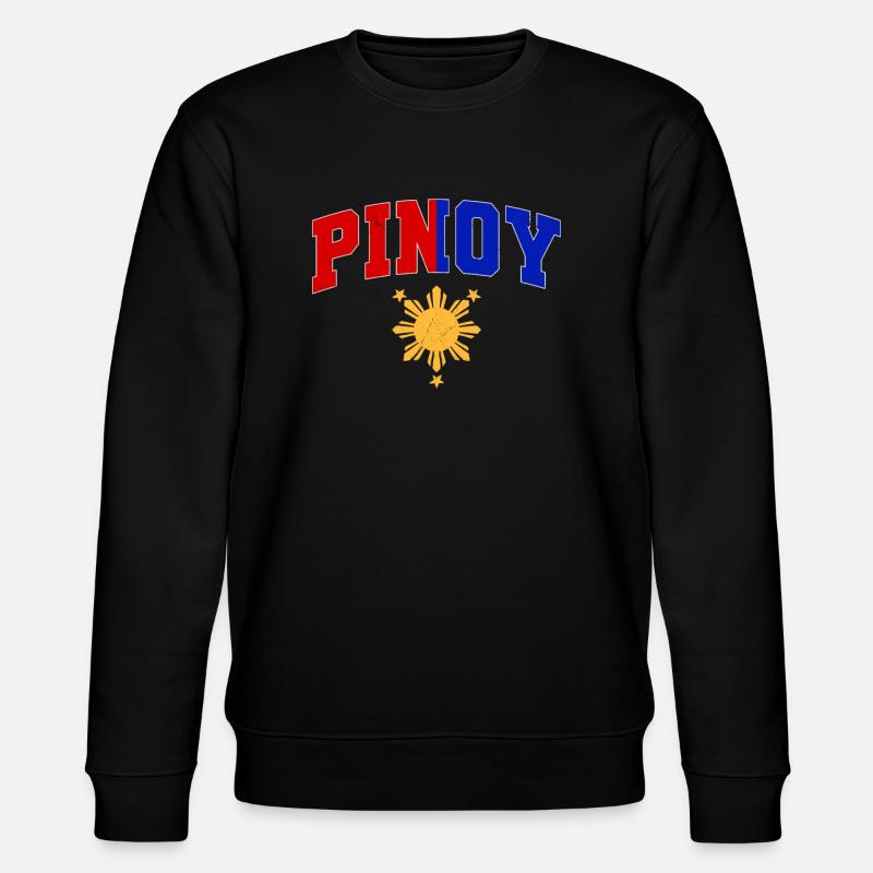 Filipino – Pinoy - Stanley/Stella Unisex Bio-Sweatshirt CHANGER  - Schwarz
