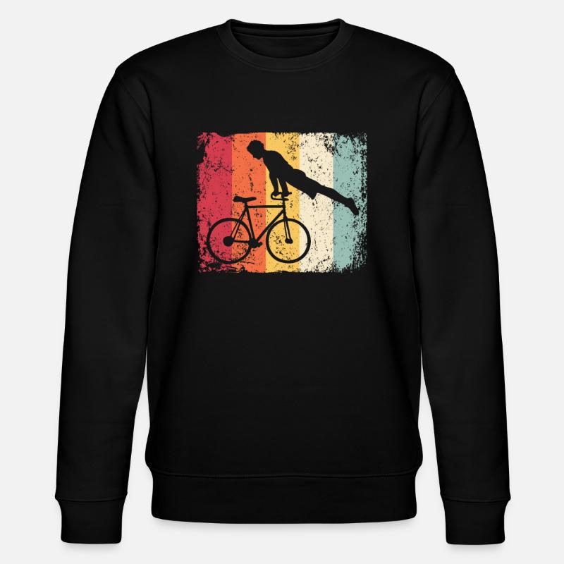 Kunstradfahren Kunstradfahrer - Stanley/Stella Unisex Bio-Sweatshirt CHANGER  - Schwarz