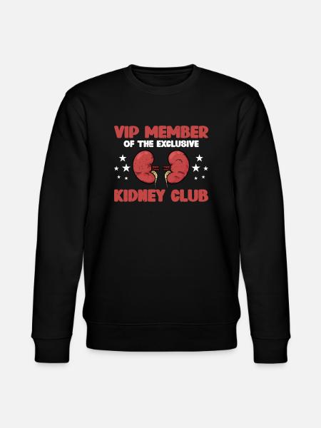 Dialysis VIP Member - Stanley/Stella CHANGER Unisex Organic Sweatshirt - black