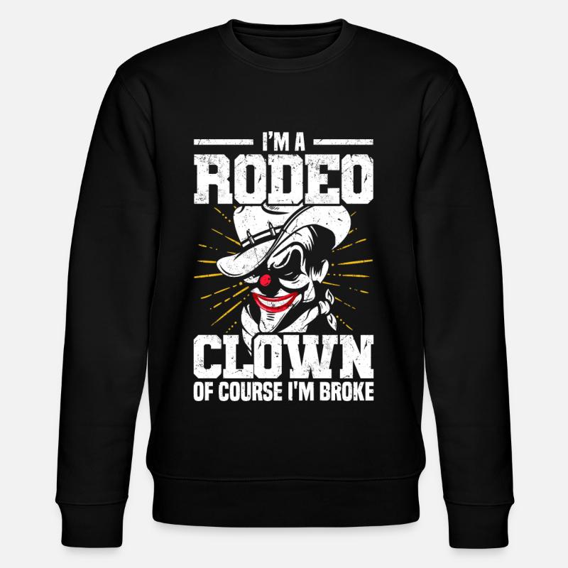Rodeo - Stanley/Stella Unisex Bio-Sweatshirt CHANGER  - Schwarz
