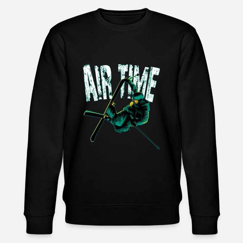 temps libre ski gratuit - Sweat bio CHANGER Stanley/Stella Unisexe - noir