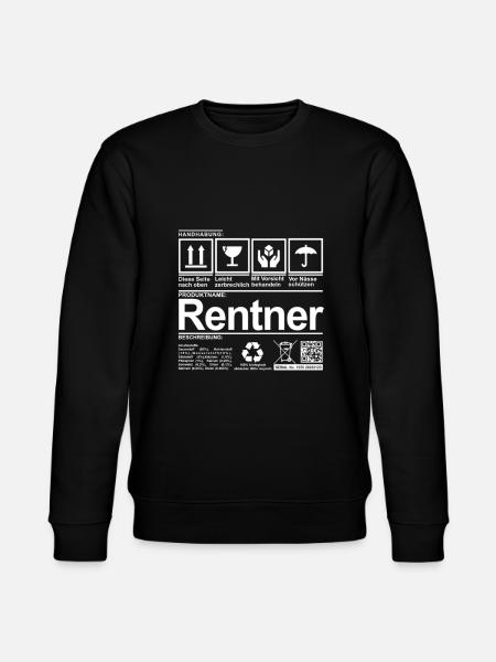 Rentenpaket - Stanley/Stella Unisex Bio-Sweatshirt CHANGER - Schwarz