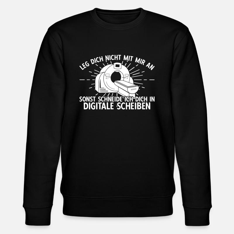 MTRA Medizinisch-Technischer Radiologie Mta - Stanley/Stella Unisex Bio-Sweatshirt CHANGER  - Schwarz