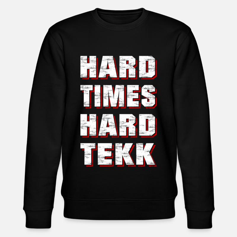 Hardtekk - Stanley/Stella Unisex Bio-Sweatshirt CHANGER  - Schwarz