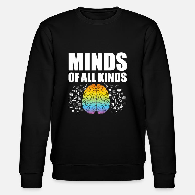 Neurodiversity Neurodiversité Autiste Autisme - Sweat bio CHANGER Stanley/Stella Unisexe - noir