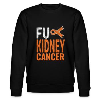 Cancer du rein Cancer du rein Survie Chimio - Sweat bio CHANGER Stanley/Stella Unisexe - noir - Devant - Nik (191cm) & Marisol (170cm)