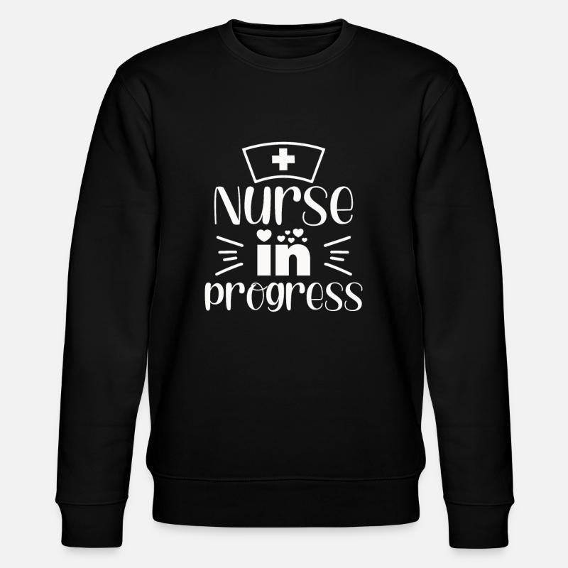 Infirmière en cours - Sweat bio CHANGER Stanley/Stella Unisexe - noir