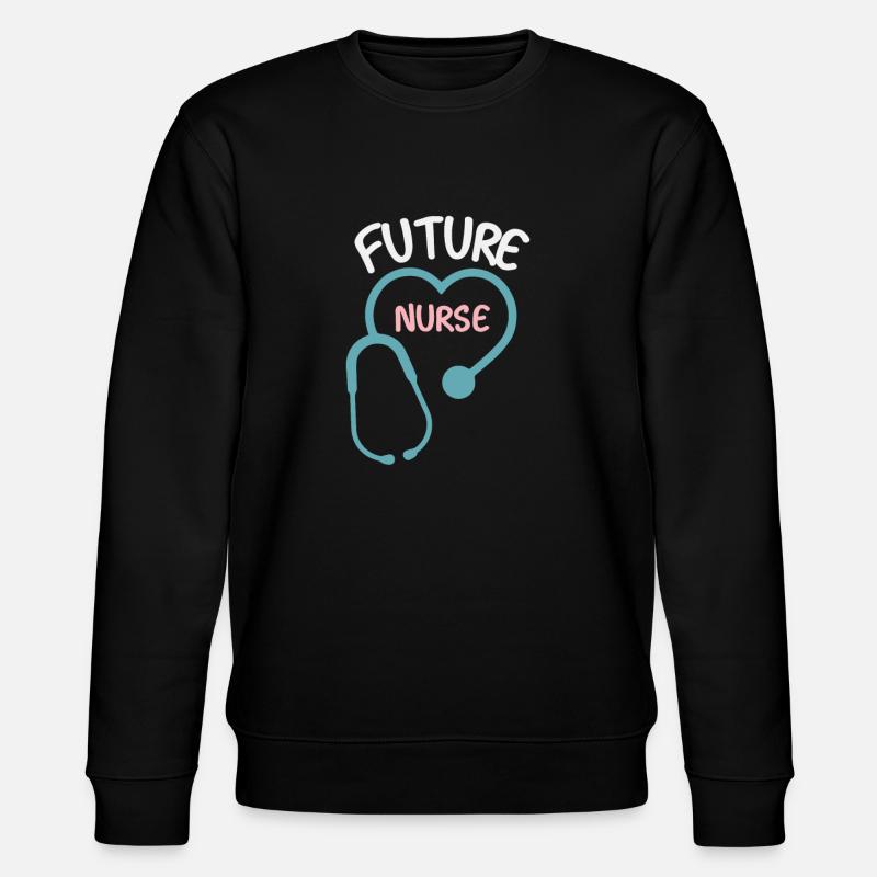 Future infirmière - Sweat bio CHANGER Stanley/Stella Unisexe - noir