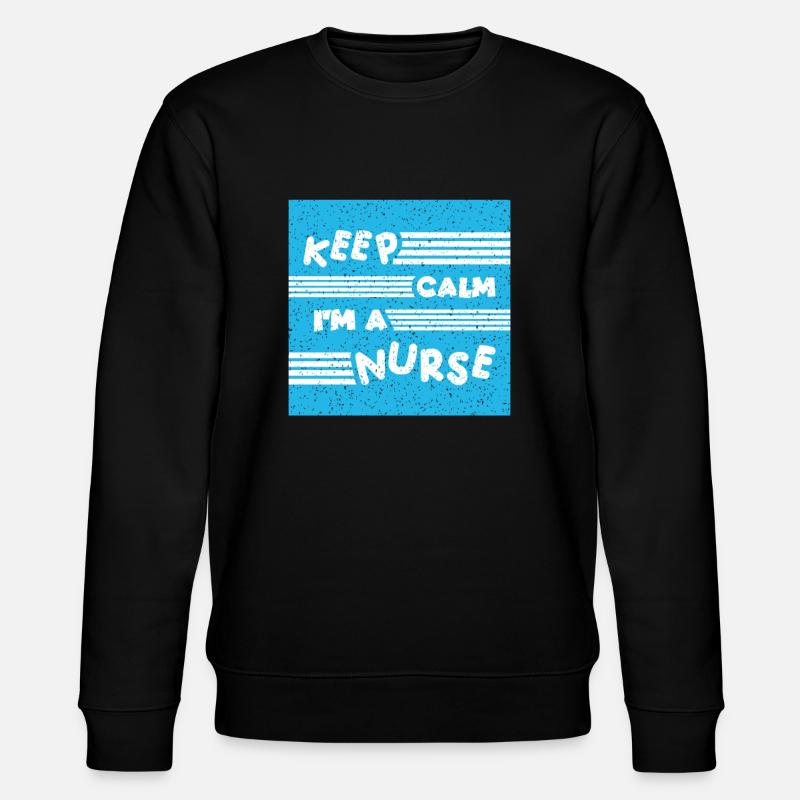 KRANKENSCHWESTER Pflegerin - Stanley/Stella Unisex Bio-Sweatshirt CHANGER  - Schwarz