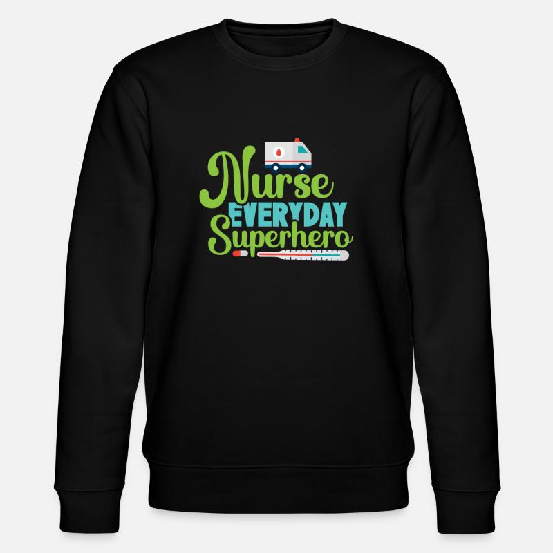 Santé et infirmière - Sweat bio CHANGER Stanley/Stella Unisexe - noir