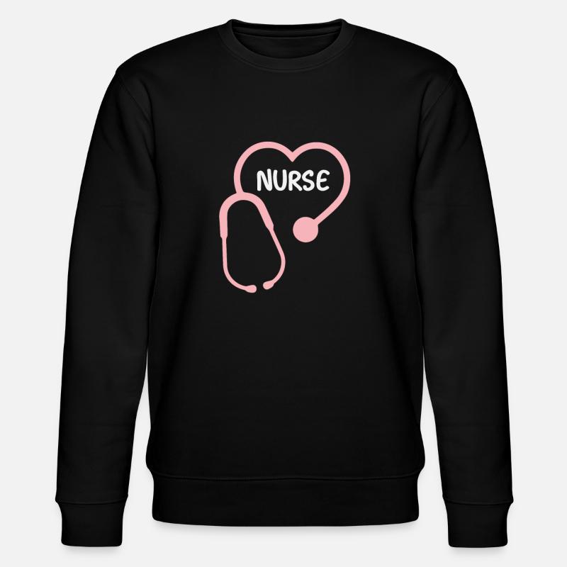 Nurse - Stanley/Stella CHANGER Unisex Organic Sweatshirt - black