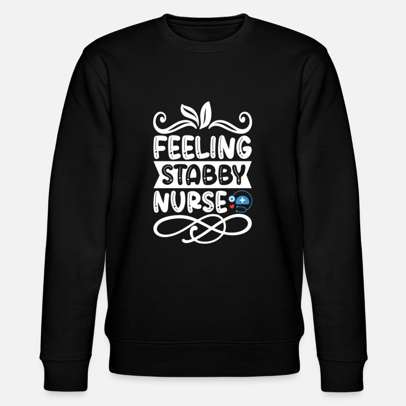 Infirmière épineuse - Sweat bio CHANGER Stanley/Stella Unisexe - noir