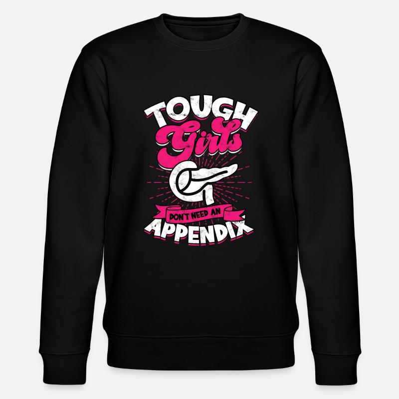 Annexe Opération Appendicectomie Retrait - Sweat bio CHANGER Stanley/Stella Unisexe - noir