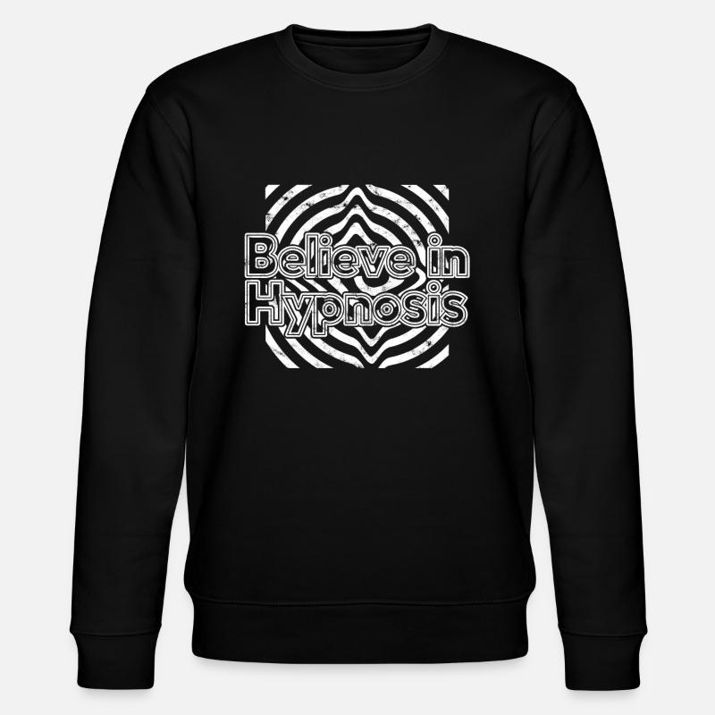 hypnotic hypnotize hypnotist - Stanley/Stella CHANGER Unisex Organic Sweatshirt - black
