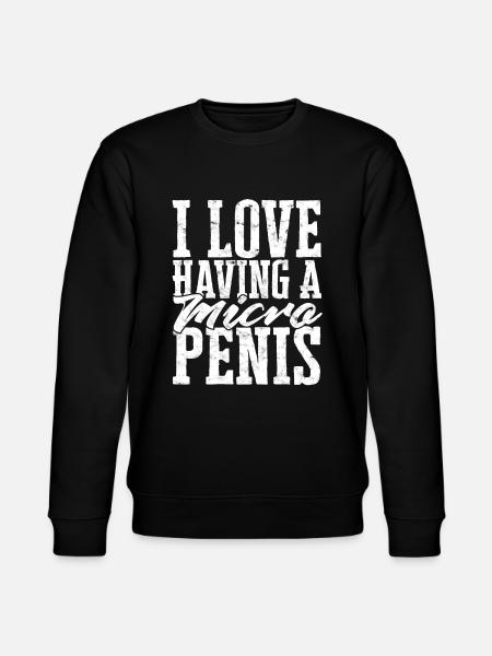 Micropenis Small Penis Sex Cock Club Micro - Stanley/Stella CHANGER Unisex Organic Sweatshirt - black