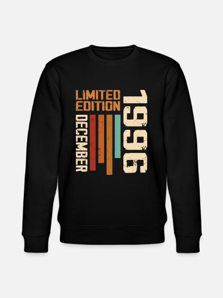 December 1996 - 1996 December - Stanley/Stella CHANGER Unisex Organic Sweatshirt - black