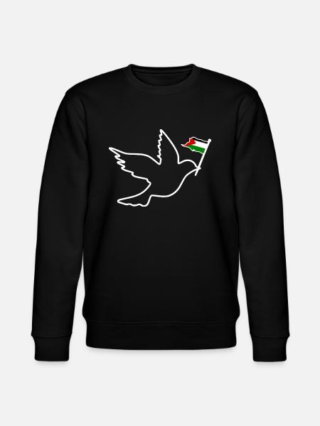 Free palestine - Stanley/Stella CHANGER Unisex Organic Sweatshirt - black
