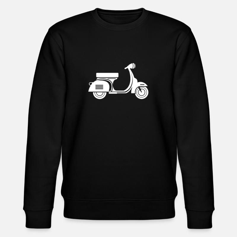 Roller Silhouette - Stanley/Stella Unisex Bio-Sweatshirt CHANGER  - Schwarz