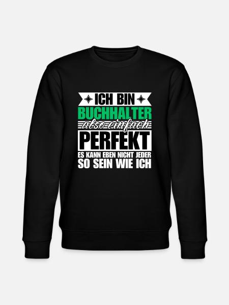 Perfekter Perfekter - Stanley/Stella Unisex Bio-Sweatshirt CHANGER  - Schwarz