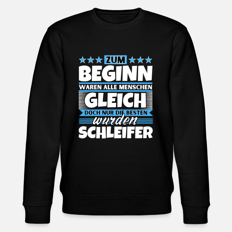 Zum Beginn gleich die besten wurden Schleifer - Stanley/Stella Unisex Bio-Sweatshirt CHANGER  - Schwarz