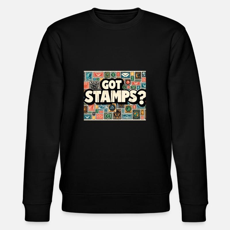 Conception de timbres pour les collectionneurs de timbres - Sweat bio CHANGER Stanley/Stella Unisexe - noir
