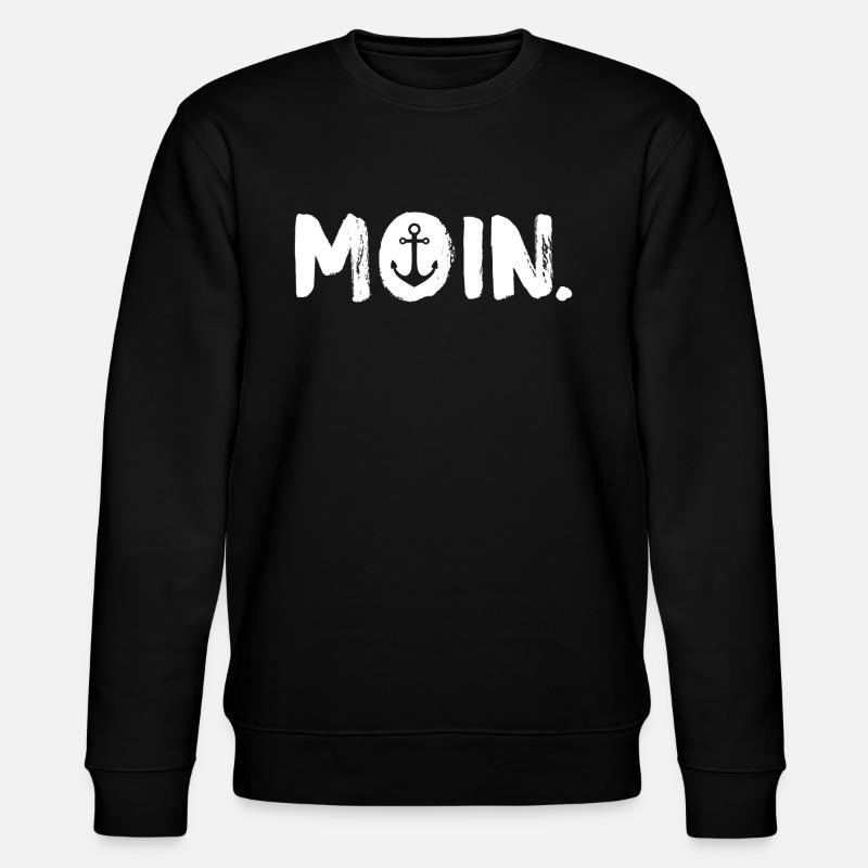 MOIN. Norddeutsch - Stanley/Stella Unisex Bio-Sweatshirt CHANGER - Schwarz
