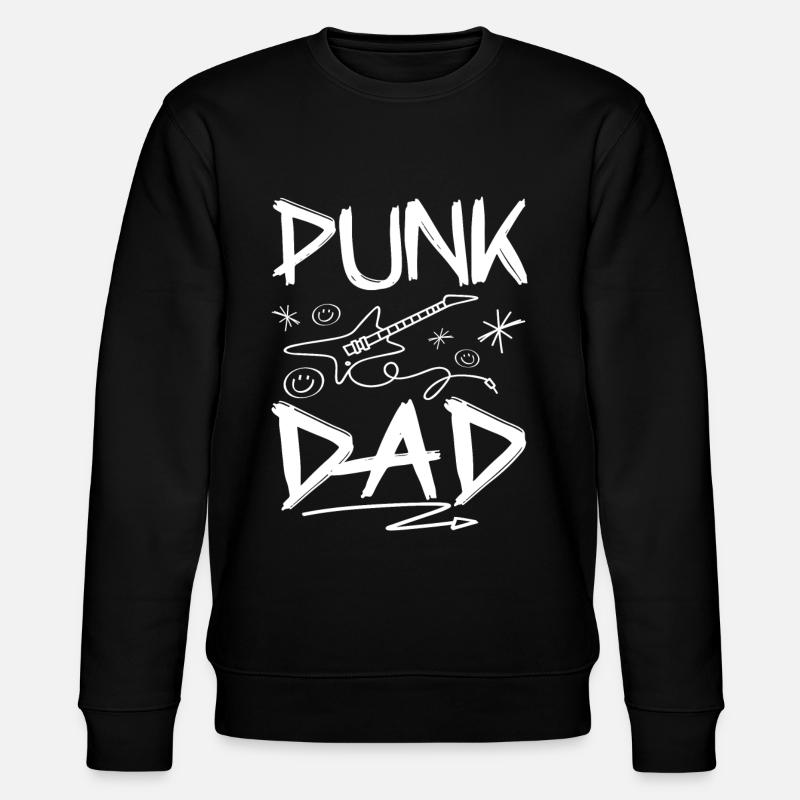 Papa Punk Rock - Sweat bio CHANGER Stanley/Stella Unisexe - noir