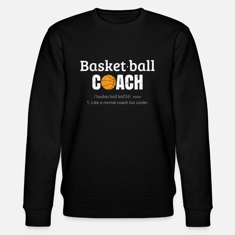 Entraîneur de basket-ball - Sweat bio CHANGER Stanley/Stella Unisexe - noir