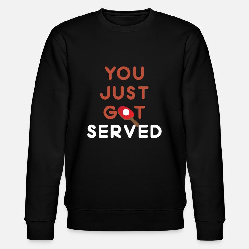 You Just Got Served - Stanley/Stella Unisex Bio-Sweatshirt CHANGER  - Schwarz