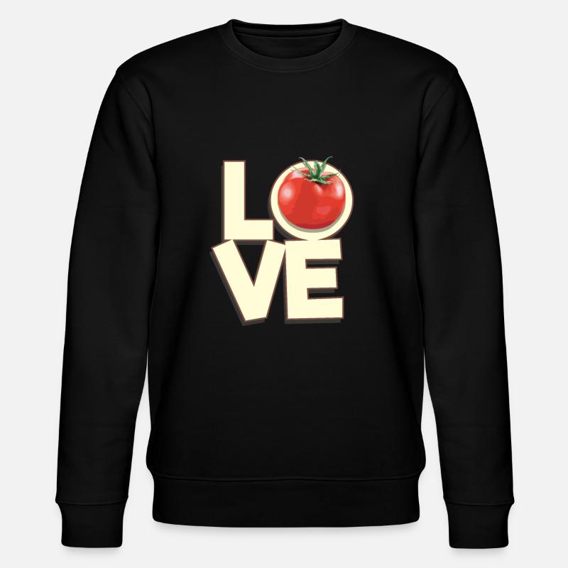 Tomate d'amour - Sweat bio CHANGER Stanley/Stella Unisexe - noir