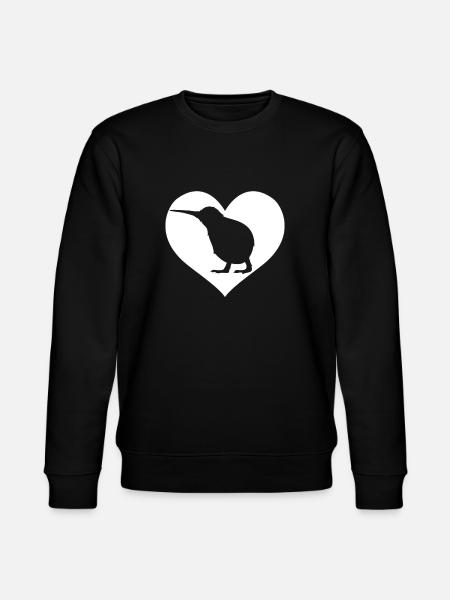 Kiwi Bird - Stanley/Stella CHANGER Unisex Organic Sweatshirt - black