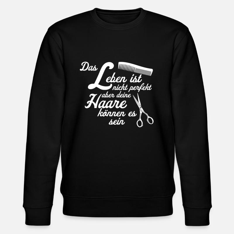 Coiffeur Coiffeur - Sweat bio CHANGER Stanley/Stella Unisexe - noir