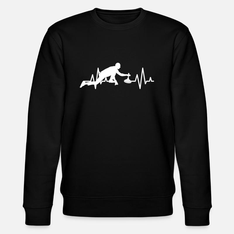 Curling Curling - Sweat bio CHANGER Stanley/Stella Unisexe - noir